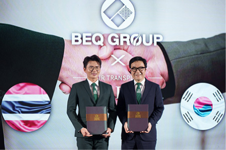 태국 탈모케어 그룹 BEQ와 MOU